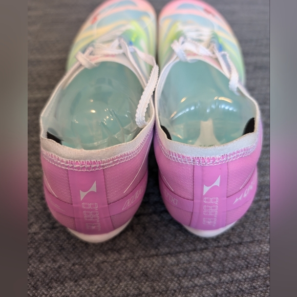 HYPER CARBON CP2 SPRINT TRACK SPIKES, Rainbow color, size men's 8, women's 9.5 - Picture 5 of 10